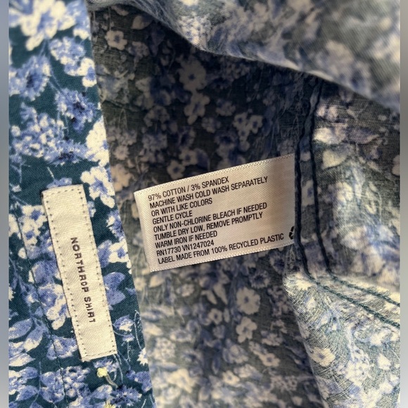 Men’s Goodfellow & Co Long-Sleeve Slim Button-Front Shirt L - Picture 3 of 3